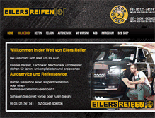 Tablet Screenshot of eilers-reifen.de